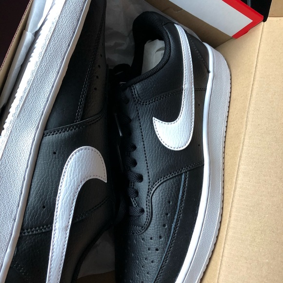 Nike Court Vision Lo Black / White - Picture 3 of 14